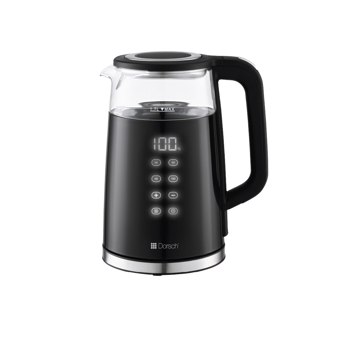 Electric Kettle - 1850-2200w  - 1,7 L - Touch screen & Digital display