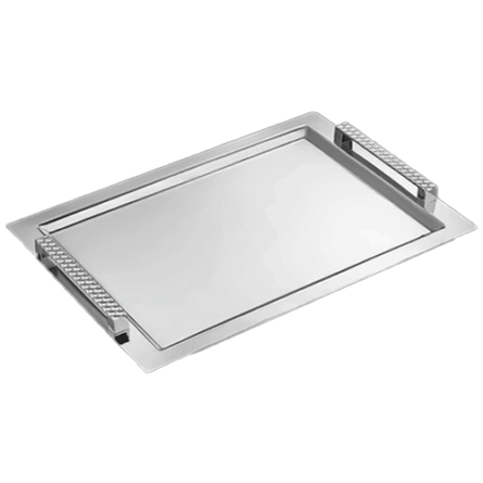 Combi Serveringsbakke – Sølv - Billede 1