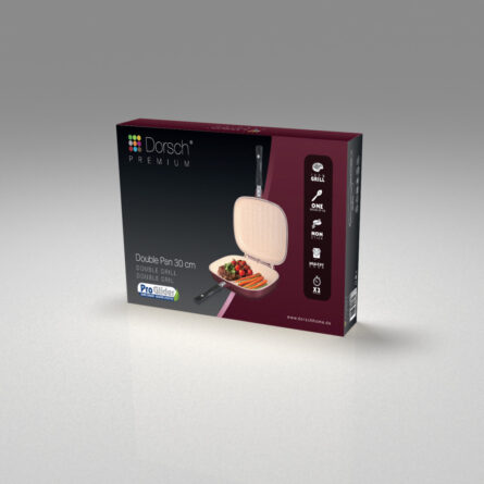 Premium Dobbeltsidet Grillpande - 30 cm - Image 5