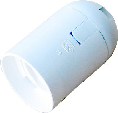 Fatning - Normal E27 Hvid