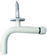 Svanehals lampeophæng hvid